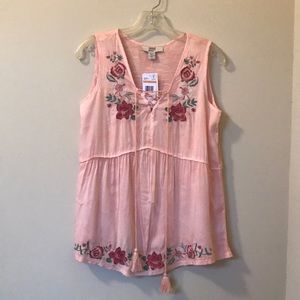 🚨NWT🚨 American Vintage Floral Cotton Blouse - S